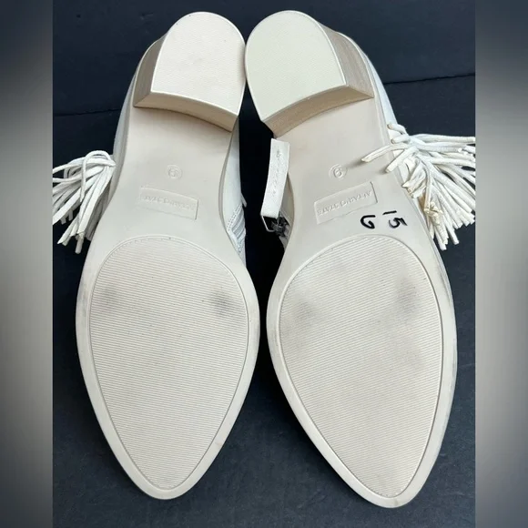 Altar'd State Fringe Suede Booties Women Size 9M - Picture 8 of 10